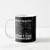 Mug Scientifique drôle physicien maths physique (Gauche)