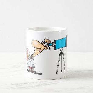 Mug Scientifique en astronomie télescope Humour scient