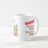 Mug Scientifique fou drôle de Personalizable avec (Devant droit)