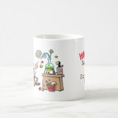 Mug Scientifique fou drôle de Personalizable avec (Centre)
