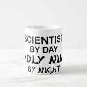 Mug Scientifique Ninja mortel par nuit (Centre)