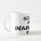 Mug Scientifique Ninja mortel par nuit (Gauche)