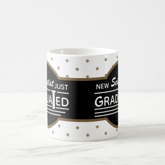 Mug Scientifique scientifique diplômée Cylindre (Centre)