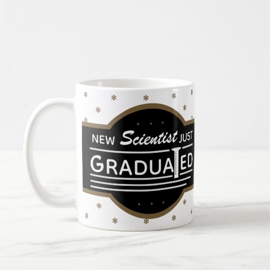Mug Scientifique scientifique diplômée Cylindre (Gauche)