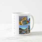 Mug SCL017 TAORMINA Isola Bella, Mosaïque, Sicile, (Devant droit)