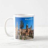 Mug SCL030 PALERMO, Panorama, Sicile, Italie, (Gauche)