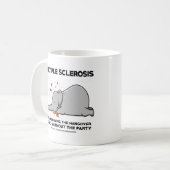 Mug Sclérose C'est comme avoir l'éléphant de Hangover (Devant gauche)