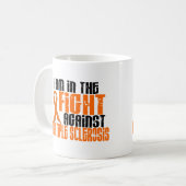 Mug Sclérose en plaques de milliseconde DANS le COMBAT (Devant gauche)
