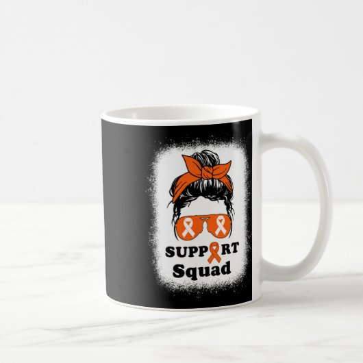Mug Sclérose Sensibilisation Messy Bun Support Squad M (Droite)