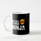 Mug Sclerosis Ninja - Ms Support Awareness Fighter (Gauche)