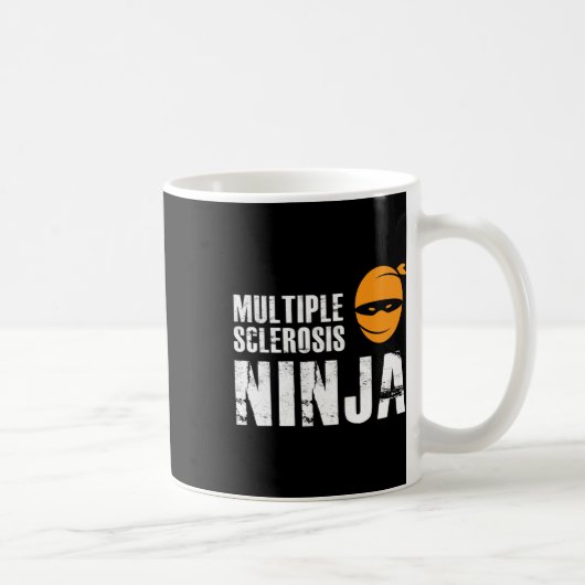Mug Sclerosis Ninja - Ms Support Awareness Fighter (Droite)