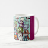 Mug Scolaire effrayant (Devant droit)