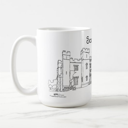 Mug Scone Palace, Perth, Ecosse (Gauche)