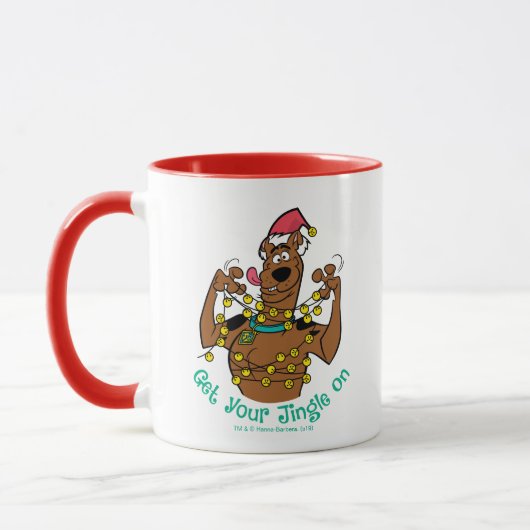 Mug Scooby-Doo "Accrochez-vous à votre Jingle" (Gauche)