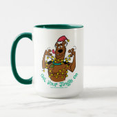 Mug Scooby-Doo "Accrochez-vous à votre Jingle" (Gauche)