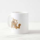 Mug Scooby-Doo Admirant Fleur (Devant gauche)