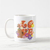 Mug Scooby-Doo "Amour" (Gauche)