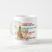 Mug Scooby-Doo Coureur "Où Es-Tu ?" (Devant gauche)