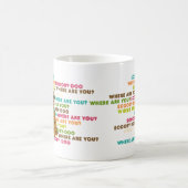 Mug Scooby-Doo Coureur "Où Es-Tu ?" (Centre)