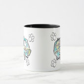 Mug Scooby-Doo | Croquis de machine mystère (Centre)