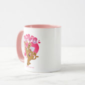 Mug Scooby-Doo Cupid - Amour (Devant gauche)