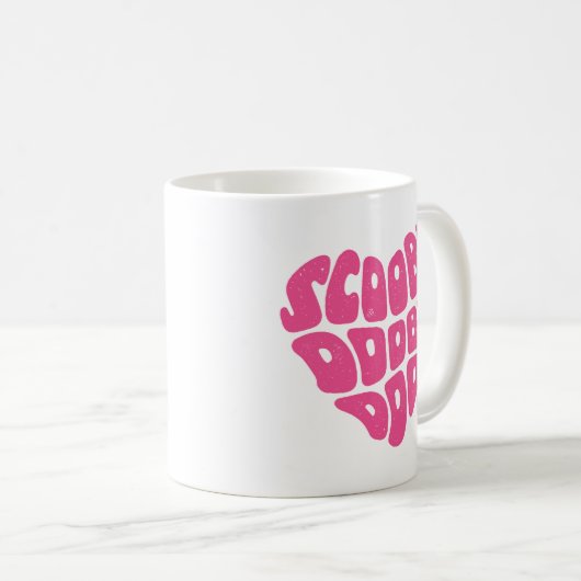 Mug Scooby Doo Doo Heart (Devant droit)