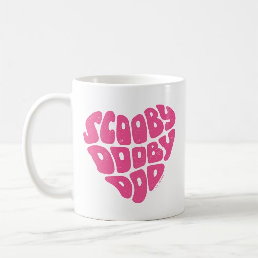 Mug Scooby Doo Doo Heart (Gauche)