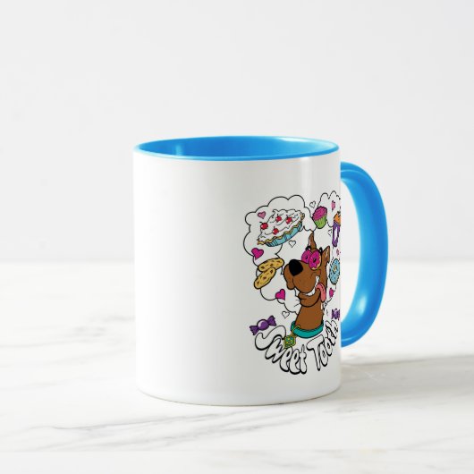 Mug Scooby-Doo "Douce dent" (Devant droit)