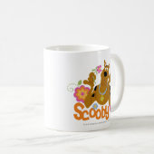 Mug Scooby-Doo En Fleurs (Devant droit)