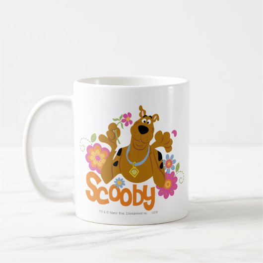 Mug Scooby-Doo En Fleurs (Gauche)