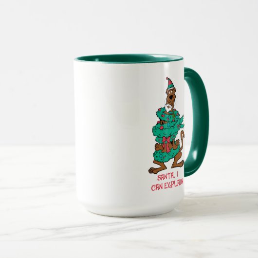 Mug Scooby Doo Enveloppé Dans Des Wreath (Devant droit)