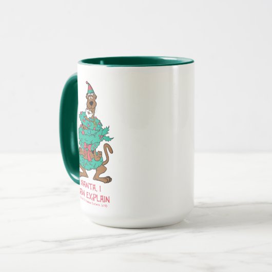 Mug Scooby Doo Enveloppé Dans Des Wreath (Devant gauche)