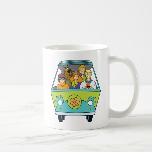 Mug Scooby-Doo et la machine de mystère de bande (Droite)