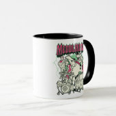 Mug Scooby-Doo et le groupe Gang Meddling Kids Punk (Devant droit)