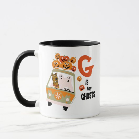 Mug Scooby-Doo | G est pour Ghosts (Gauche)