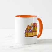 Mug Scooby-Doo | Graphique de dessin rétro "Gang Super (Devant droit)