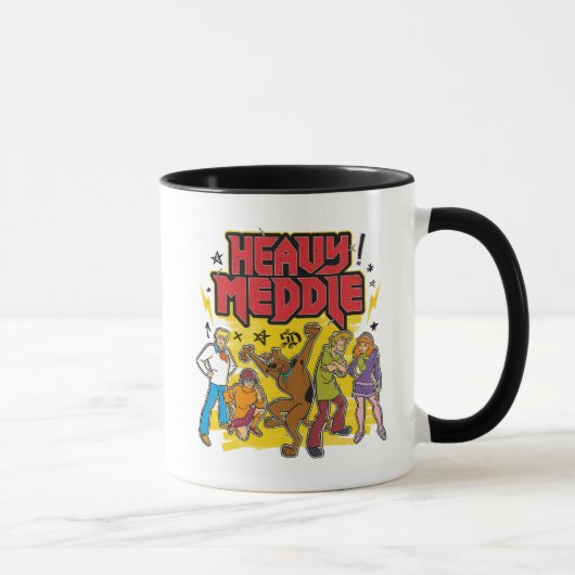 Mug Scooby-Doo | Graphique "Lourde Médaille" (Droite)