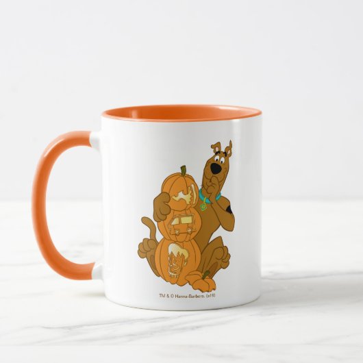 Mug Scooby-Doo | Halloween Jack-O-Lantern (Gauche)