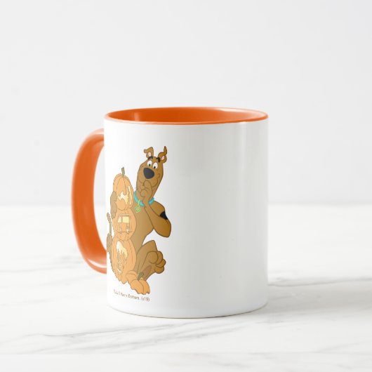 Mug Scooby-Doo | Halloween Jack-O-Lantern (Devant gauche)