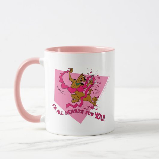 Mug Scooby-Doo - Je suis tout coeur pour vous (Gauche)