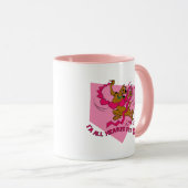 Mug Scooby-Doo - Je suis tout coeur pour vous (Devant droit)