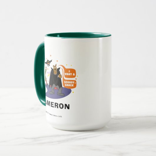 Mug Scooby-Doo | Je veux un collant Scooby (Devant gauche)