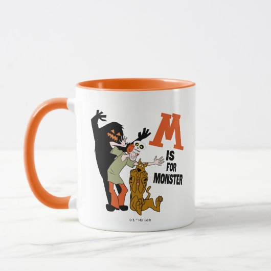 Mug Scooby-Doo | M est pour Monster (Gauche)