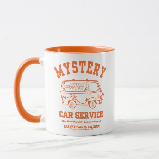Mug Scooby-Doo "Mystery Car Service" Graphique (Gauche)