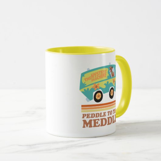 Mug Scooby-Doo Mystery Machine "Peddle to the Meddle" (Devant droit)