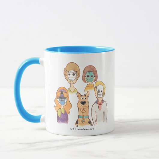 Mug Scooby-Doo | Nos masques Halloween (Gauche)