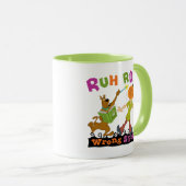 Mug Scooby-Doo | Ruh Roh ! Mauvais sort ! (Devant droit)
