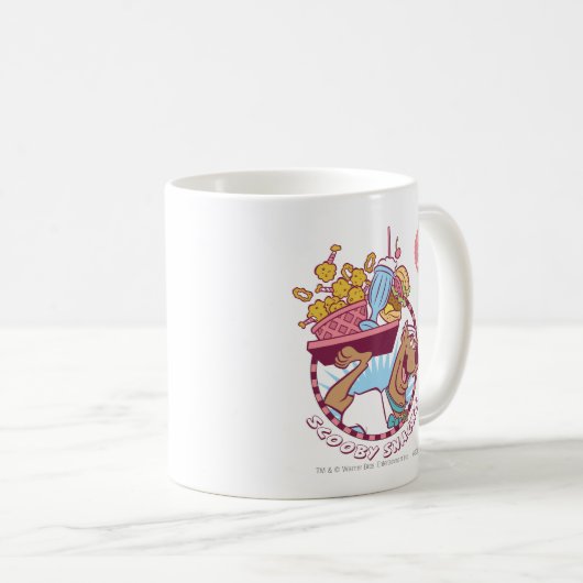 Mug Scooby-Doo "Snacks Scooby" (Devant droit)