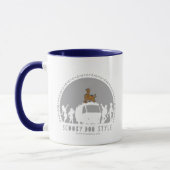 Mug Scooby Doo Style Tribal Van Silhouette (Gauche)