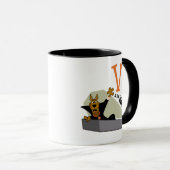 Mug Scooby-Doo | V est pour Vampire (Devant droit)